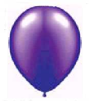 Rundballon-100 Perlfarbe VIOLETT