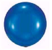 Riesen Rundballon-Extra Stark BLAU