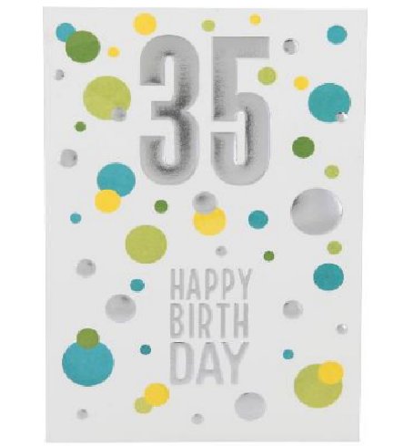 Karte zum 35.Geburtstag Karte zum 35.Geburtstag