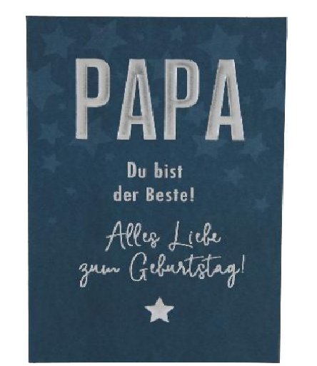 Karte zum Geburtstag für Papa Karte zum Geburtstag für Papa