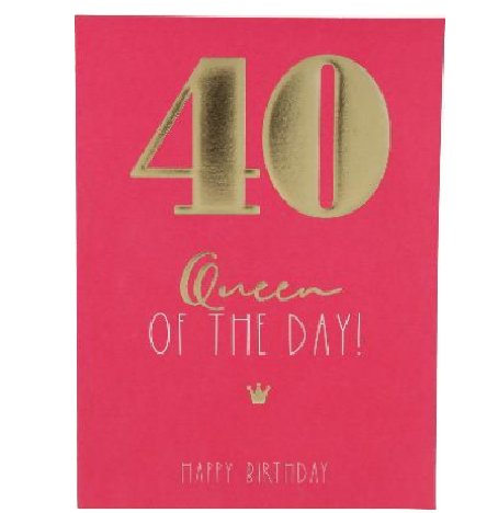 Karte zum 40.Geburtstag Karte zum 40.Geburtstag
