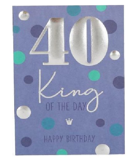 Karte zum 40.Geburtstag Karte zum 40.Geburtstag