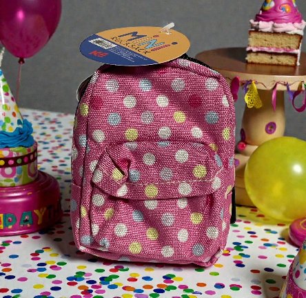 Mini Rucksack mit Punkten