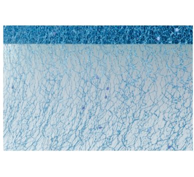 Tischläufer blau glitter 10cm x 5m