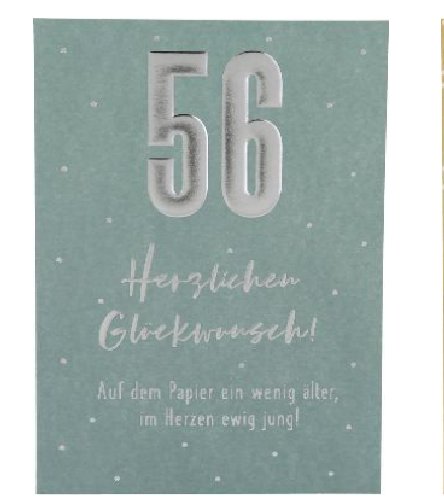 Karte zum 56.Geburtstag Karte zum 56.Geburtstag