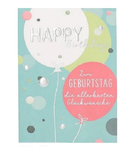Karte zum Geburtstag Karte zum Geburtstag