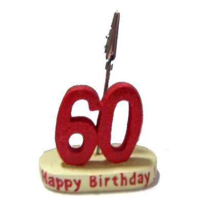 Geburtstag Memohalter Zahl 60