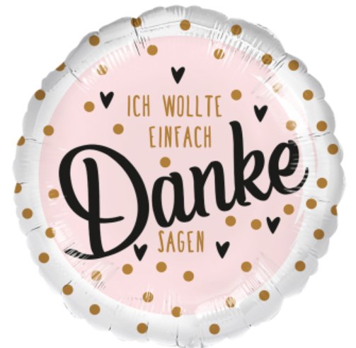 Danke Folienballon
