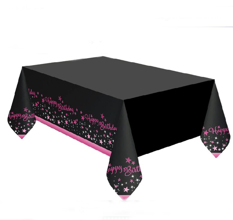Tischdecke Happy Birthday Starlight Tischdecke Happy Birthday Starlight