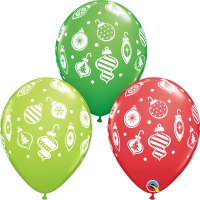 Ballons mit Ornamenten, 25 Stück