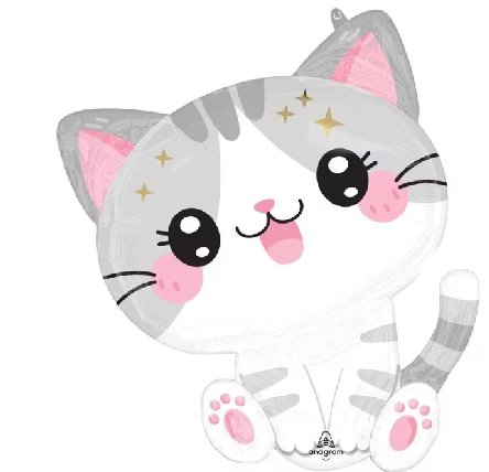 Kawaii Kitty Supershape Ballon Kawaii Kitty Supershape Ballon