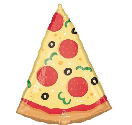 Folienballon Pizza Party Folienballon Pizza Party