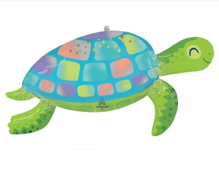 Folienballon als Schildkröte, XXL