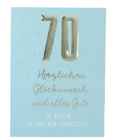 Karte zum 70.Geburtstag Karte zum 70.Geburtstag