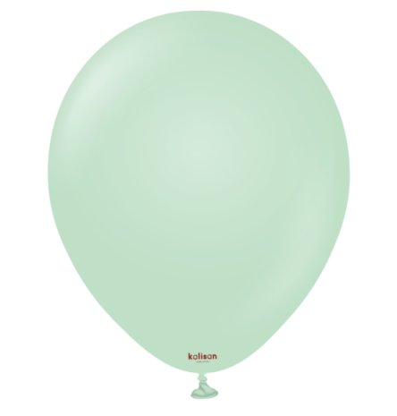 Macaron Grün, pastell - 100 Stück