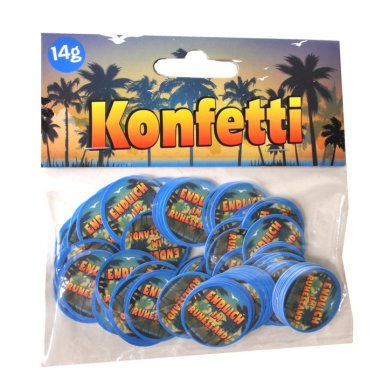 Konfetti Ruhestand - Rentner