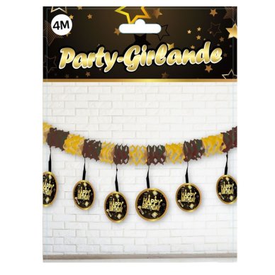 Party-Girlande Happy Birthday