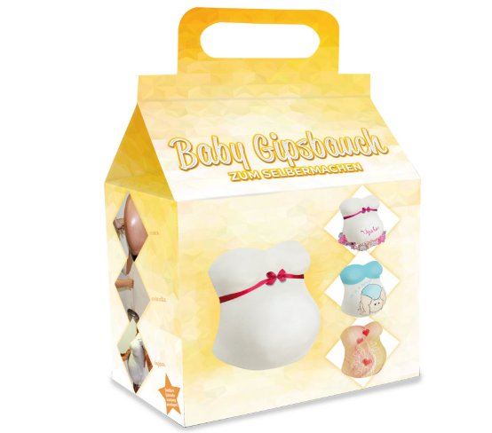 Baby Gipsbauch Komplett Set