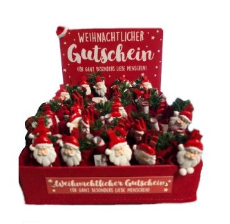 Gutschein im Samtsäckchen