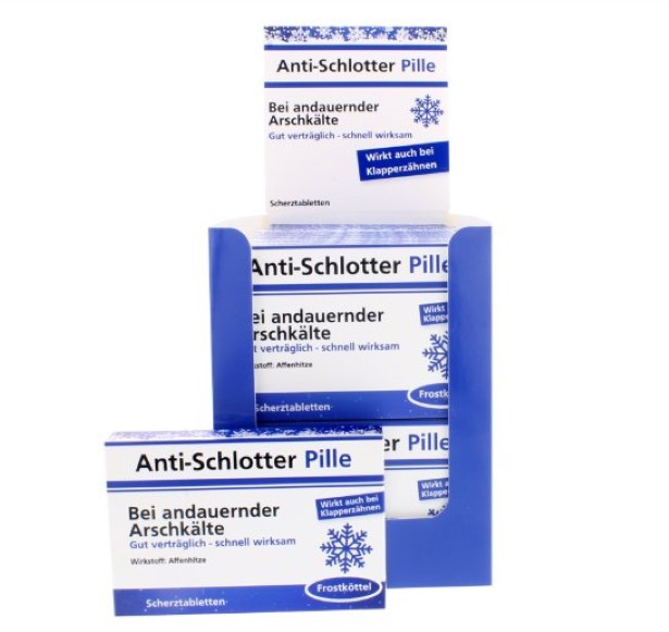 Scherztablette Anti Schlotter Scherztablette Anti Schlotter