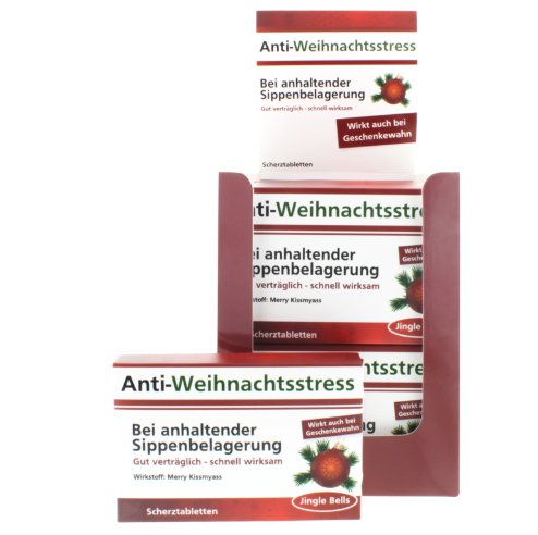 Scherztablette Anti Weihnachtsstress Scherztablette Anti Weihnachtsstress