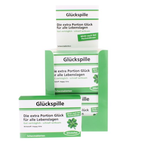 Scherztablette - Glückspille