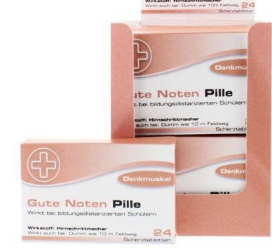 Scherztabletten Gute Noten