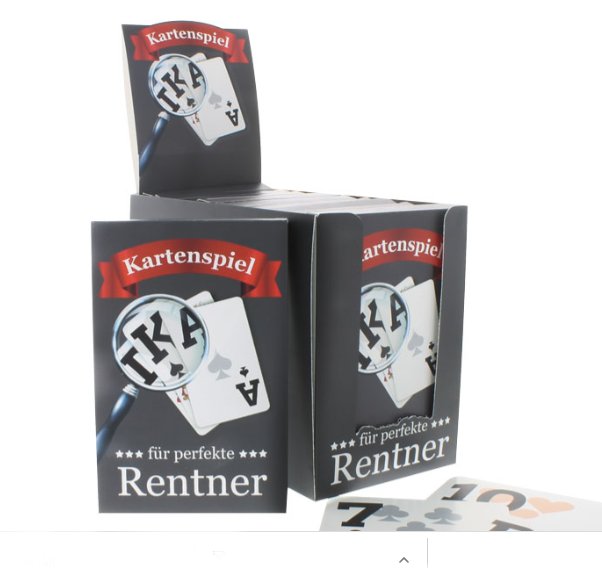 Kartenspiel für Rentner