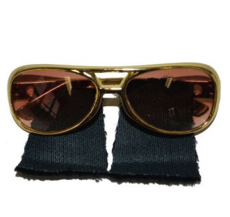 Brille Rockstar 50er gold