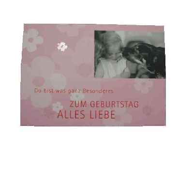 Postkarte - Geburtstag