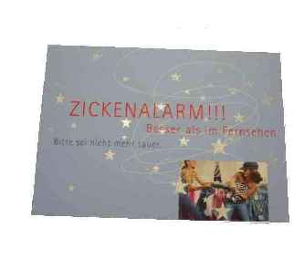 Postkarte - Zickenalarm