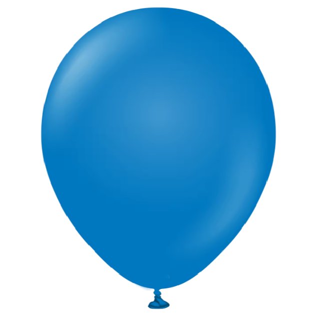 Luftballon Königsblau rund 30 cm, 10 Stück Luftballon Königsblau rund 30 cm, 10 Stück