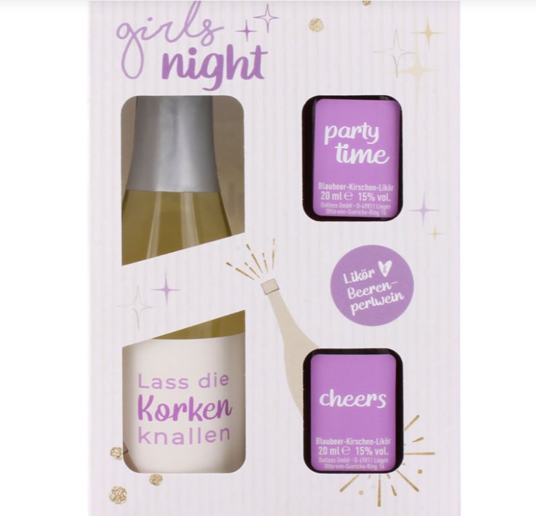 Mädelsabend - Girls Night Geschenkset