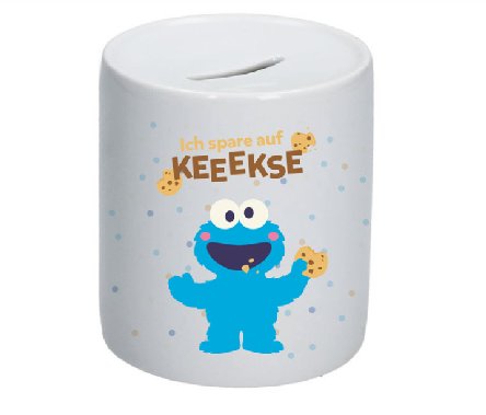 Spardose Krümelmonster