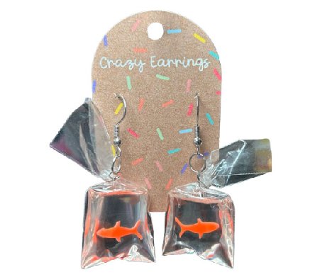 Ohrringe Fische, 1 Paar Ohrringe Fische, 1 Paar