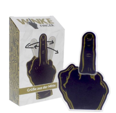 Winkefinger, wenn Worte überflüssig sind