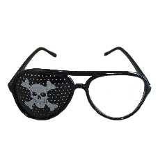 Totenkopf Brille