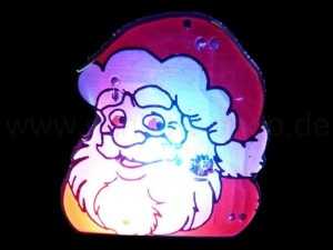 LED Weihnachtsmann, Blinki, 25 Stück