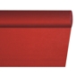 Papiertischdecke, rot mit Damastprägung, 8m
