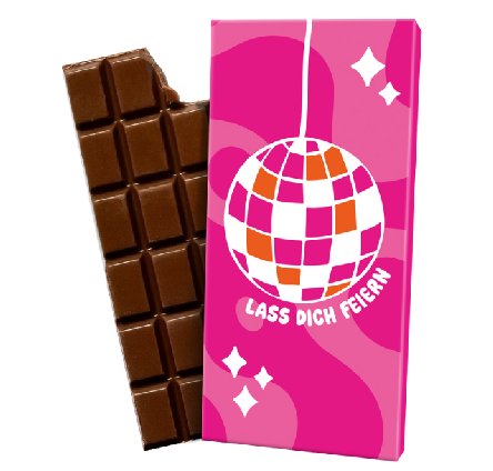 Schokolade zum Geburtstag, 100g Schokolade zum Geburtstag, 100g