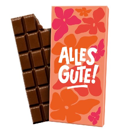 Schokolade zum Geburtstag, 100g Schokolade zum Geburtstag, 100g