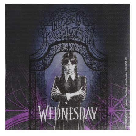 Wednesday Papier Servietten, 20 Stück