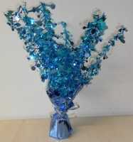 Metallic Aufsteller Happy Birthday blau