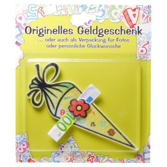 Geldgeschenk Schultüte