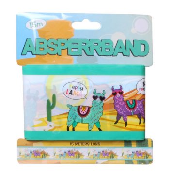 Absperrband Lama