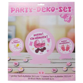 Party-Deko-Set Ein Mädchen