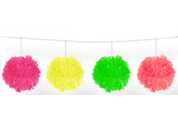 Pompom NEON Girlande