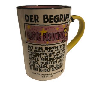 Beste Freundin Kaffeebecher