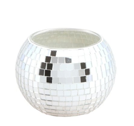 Kerzenhalter silber Glamour Kerzenhalter silber Glamour