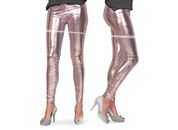 Glamour Silber Leggins, S/M